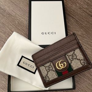 Gucci ophidia card holder - Authentic